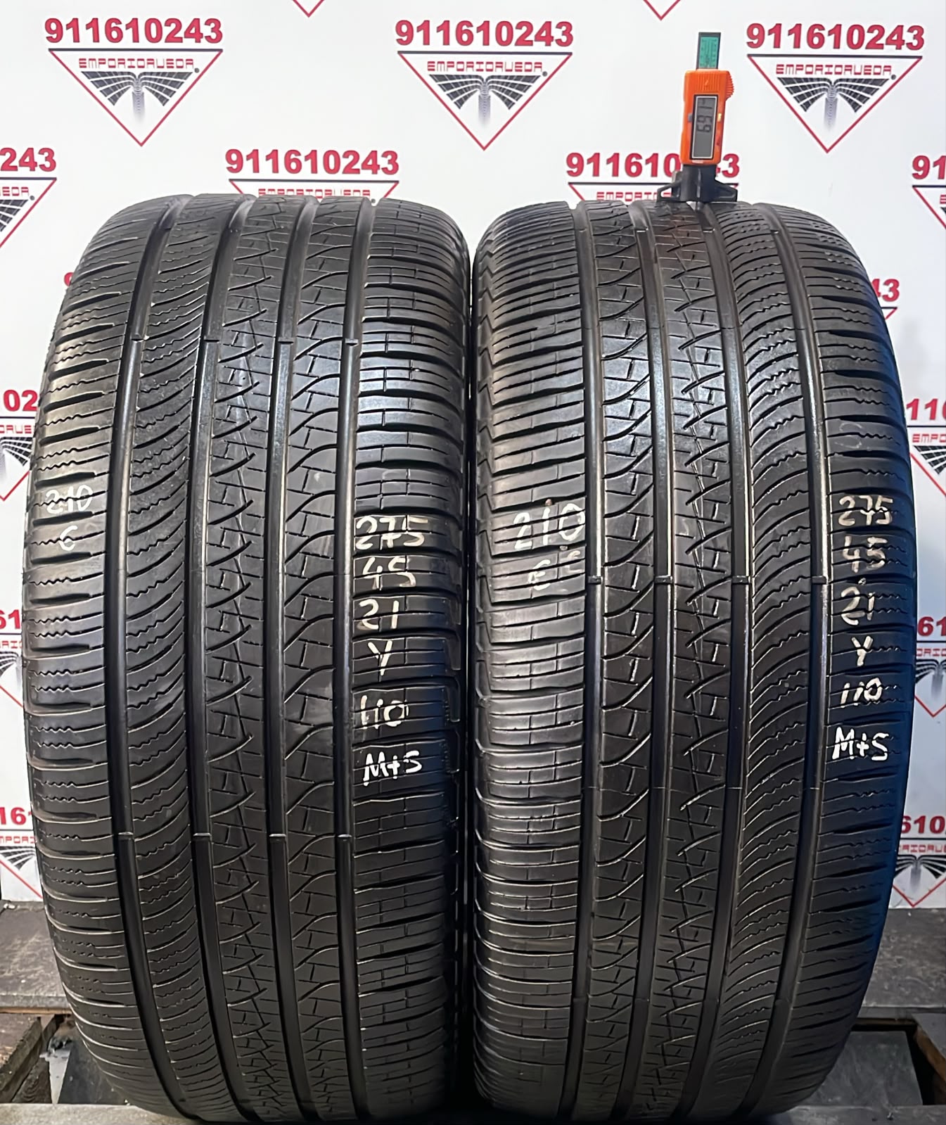 PIRELLI SCORPION ZERO USADO M+S 275/45 R21 110 Y